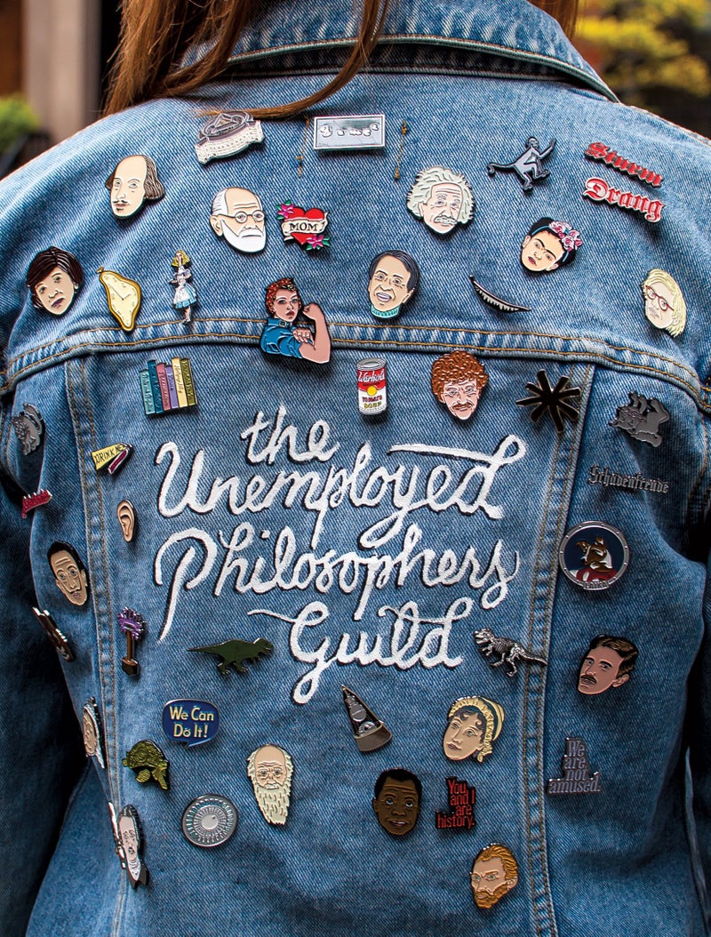 The Unemployed Philosophers Guild James Baldwin and History Enamel Pin Set - Strong Rubber Backing Clasps - Image 5